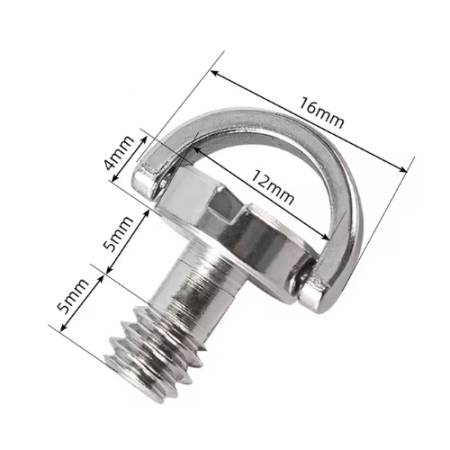 Massa S-02 - śruba fotograficzna metalowa, wymiary
